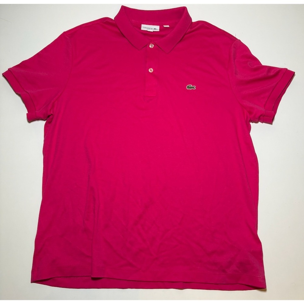 Lacoste Men's Performance Polo Shirt | Pink | XL